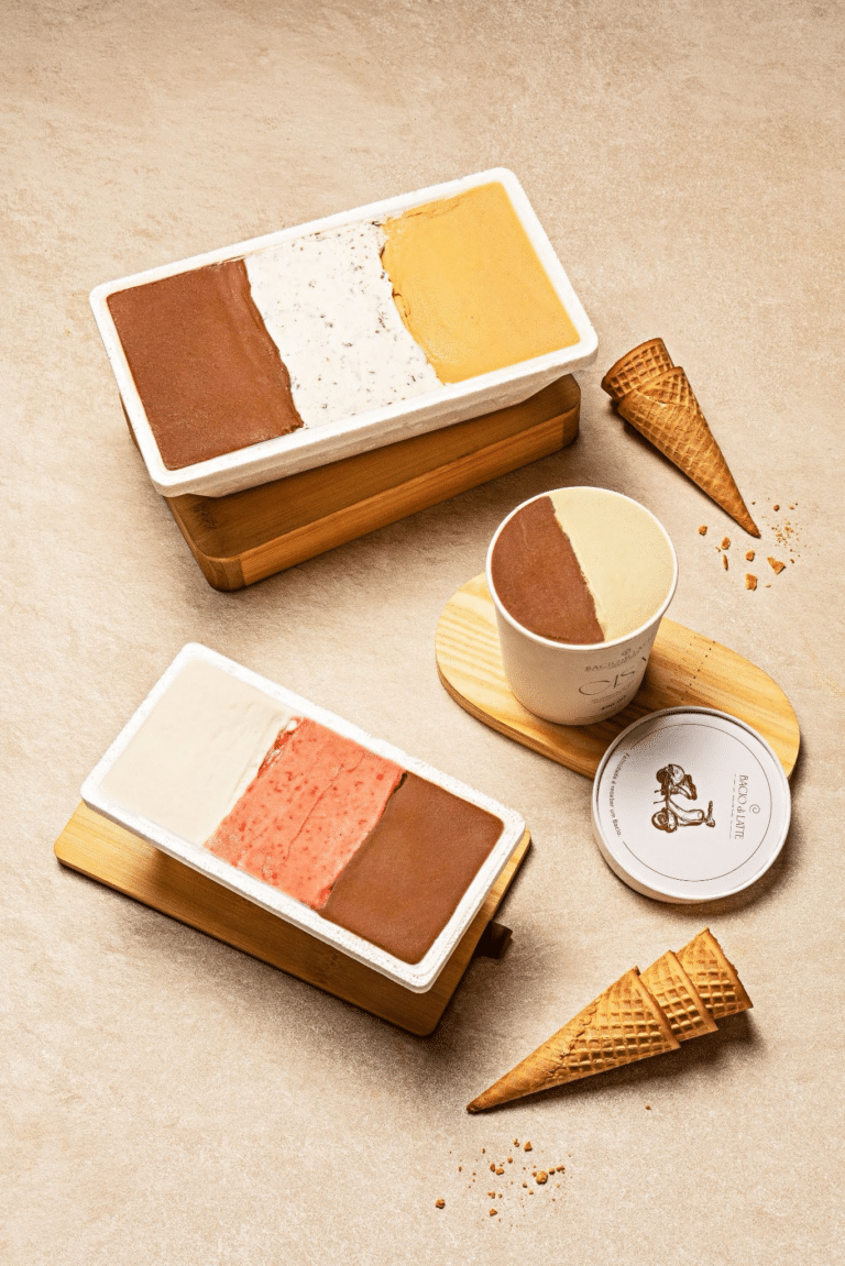 Bacio di Latte Bacio em Dobro promoção gelato Diversão Monstruosa