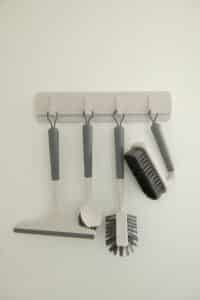 Ou linha Flow lavanderia design produtos organizadores