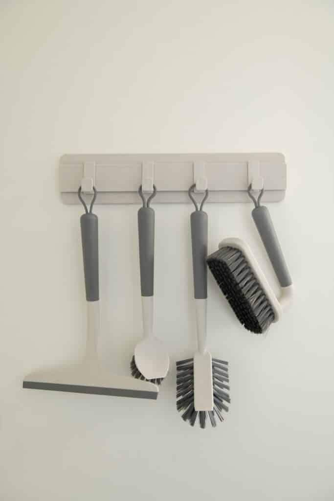 Ou linha Flow lavanderia design produtos organizadores