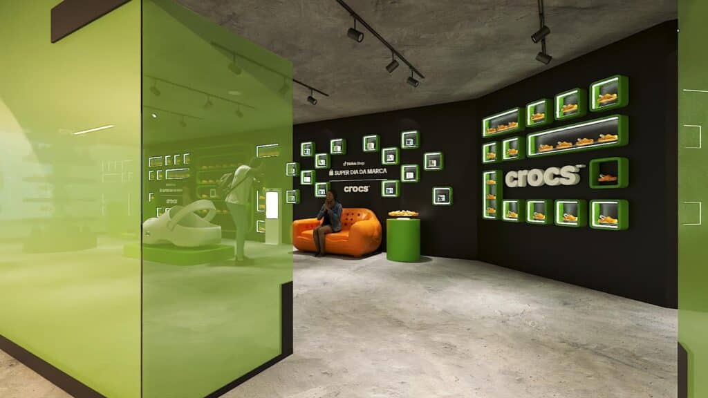 Crocs TikTok Shop Super Dia da Marca evento São Paulo experiência presencial