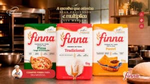 Campanha da linha Finna 5kg da M. Dias Branco Profissional