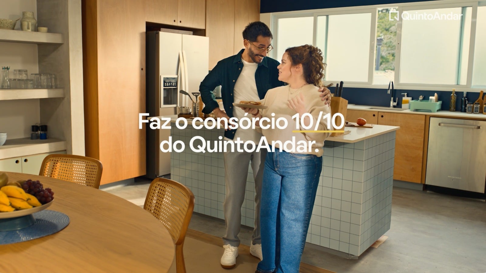 Campanha "Consórcio 10 de 10" do QuintoAndar