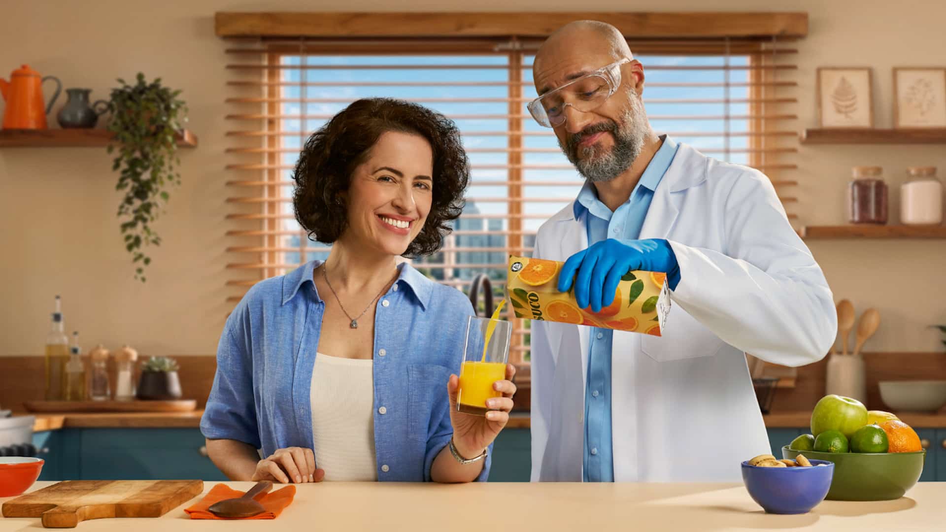 Cena da campanha 'Tecnologia Inacreditável' da Tetra Pak