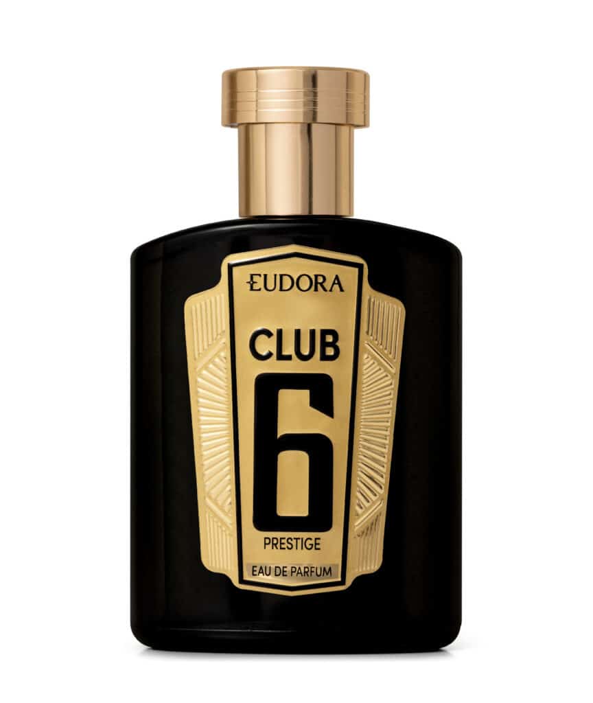 Club 6 Prestige, novo Eau de Parfum masculino da Eudora