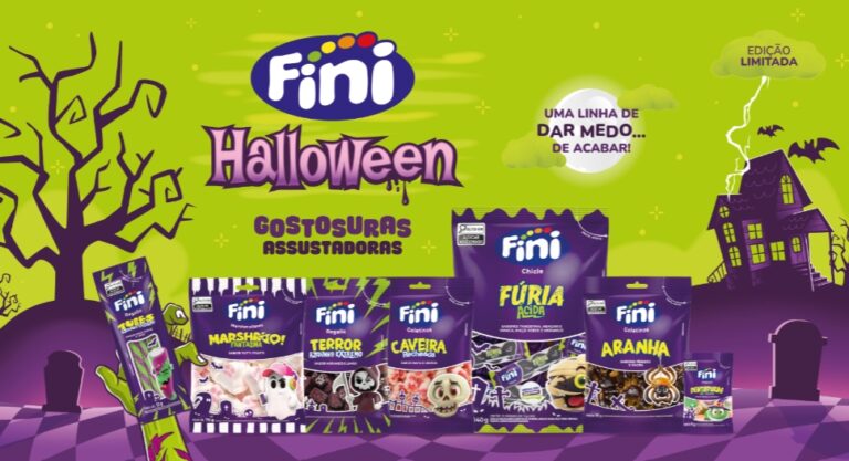 Linha especial de Halloween 2026 da Fini