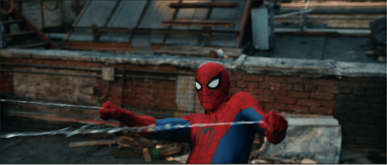 Cartaz de "Homem-Aranha: Um Novo Dia"