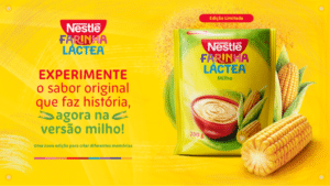 Edição limitada de Farinha Láctea Nestlé sabor Milho