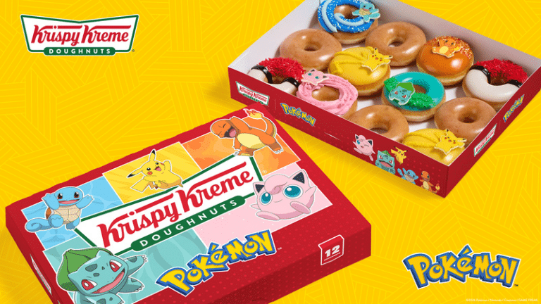 Coleção de donuts Pokémon da Krispy Kreme para os 30 anos da franquia