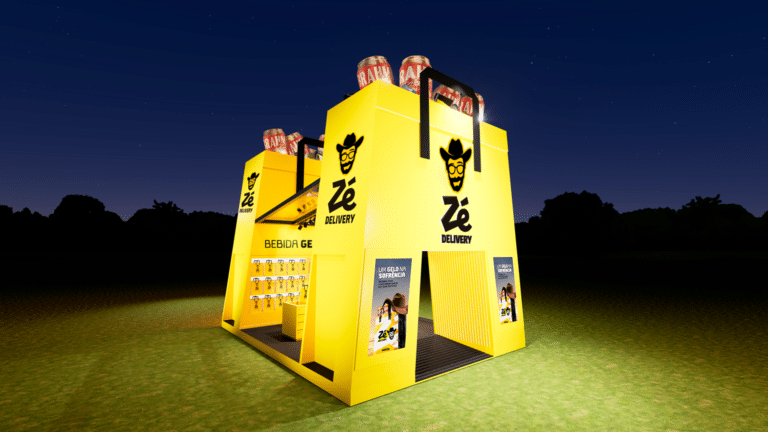 Zé Delivery leva ativações e bebida gelada para a Festa do Peão de Barretos