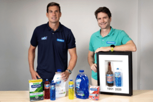 Renan Hervelha, novo CEO da Limppano, ao lado de Alex Buchheim