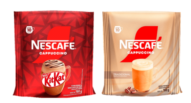Cappuccino Tradicional e Cappuccino KitKat®, novos lançamentos de NESCAFÉ®