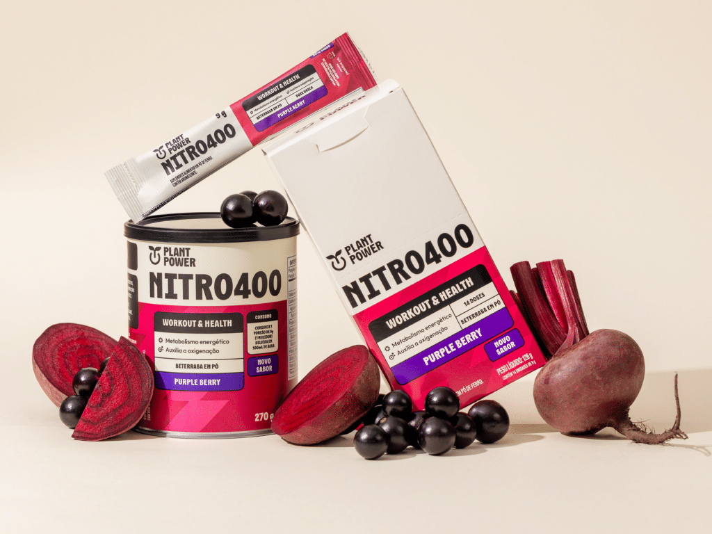 Nitro400 Purple Berry, novo suplemento sabor açaí da Plant Power