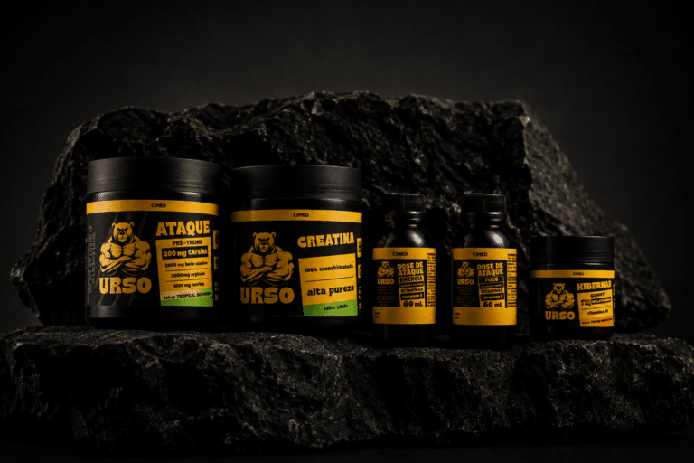 Produtos da URSO, nova marca de suplementos da Cimed