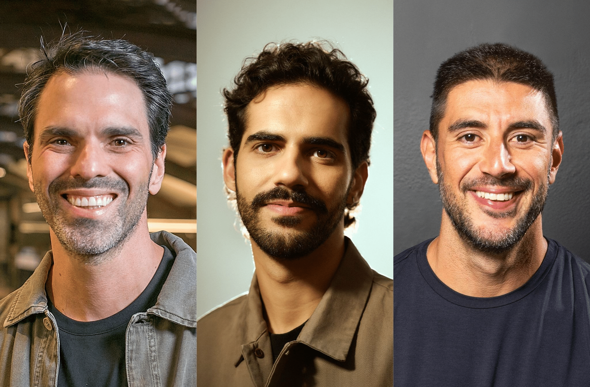 Raphael Pinho (Spark), Daniel Guinezi (Uncover) e Thiago Bispo (BR Media) anunciam parceria de mensuração de ROI