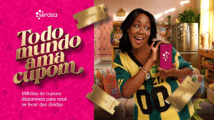 Campanha da Serasa com Tichina Arnold e respostas em áudio da Jota no TikTok