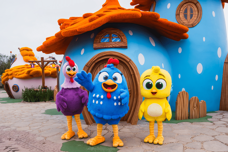 "Vila da Galinha Pintadinha no Beto Carrero World
