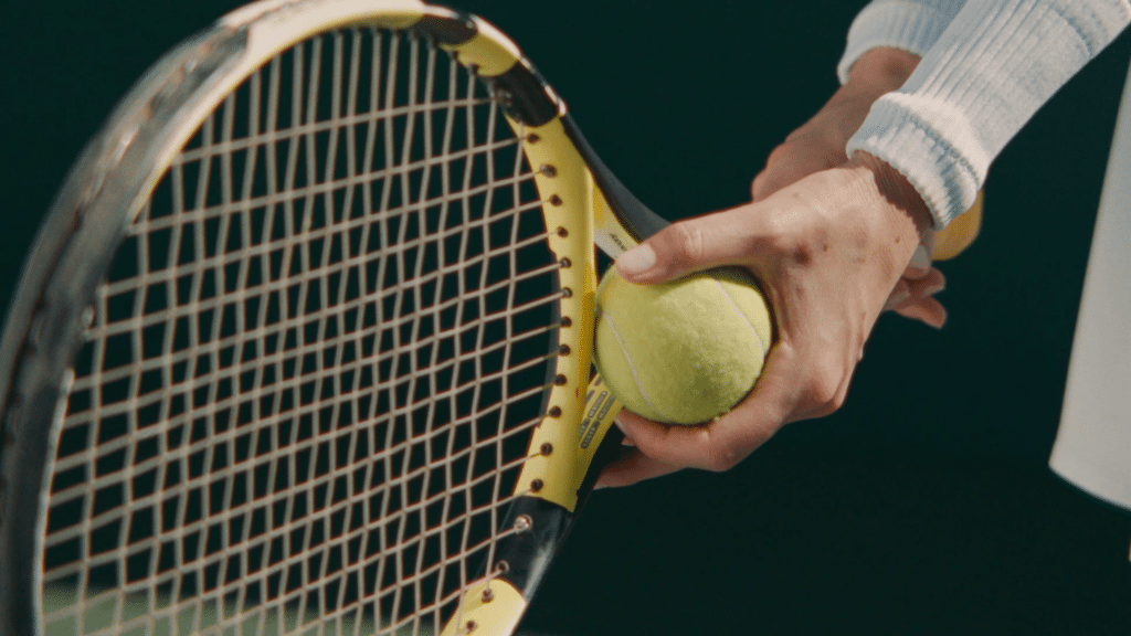 Campanha da Tegra inspirada no pedido de casamento a Steffi Graf em Wimbledon