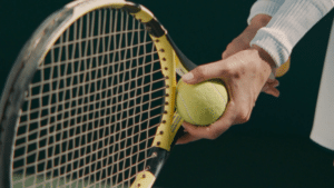 Campanha da Tegra inspirada no pedido de casamento a Steffi Graf em Wimbledon