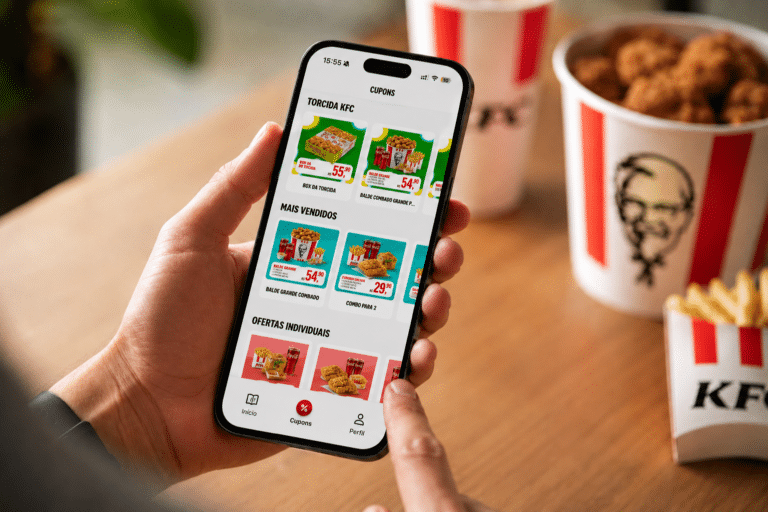 Aplicativo oficial do KFC Brasil