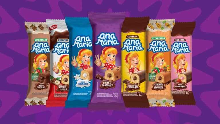Logos da Energia.Ag e da marca Ana Maria, da Bimbo Brasil