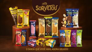 Linha Arcor Sorvetou, parceria entre Arcor e Grupo Los Los