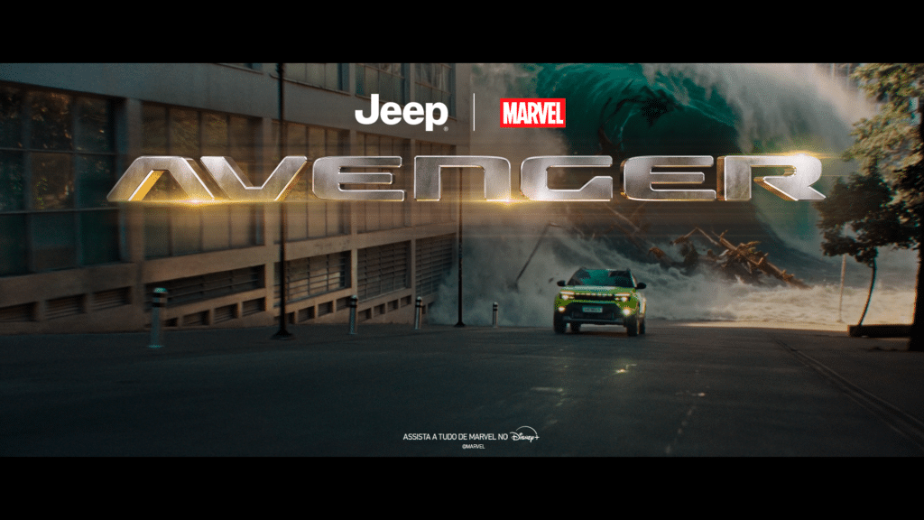 Novo Jeep Avenger em campanha inspirada em vilões da Marvel