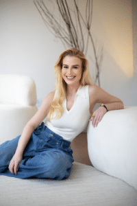 Fernanda Keulla na campanha Suspeite de Fibrose Pulmonar