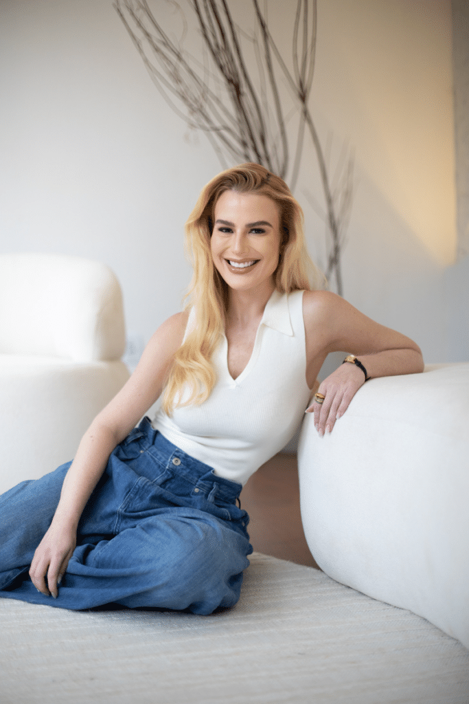 Fernanda Keulla na campanha Suspeite de Fibrose Pulmonar