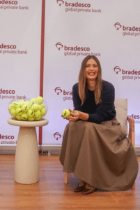Bradesco Global Private Bank reúne clientes em experiência exclusiva com Maria Sharapova durante o SP Open