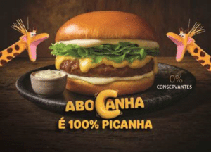 Giraffas lança o primeiro hambúrguer 100% picanha