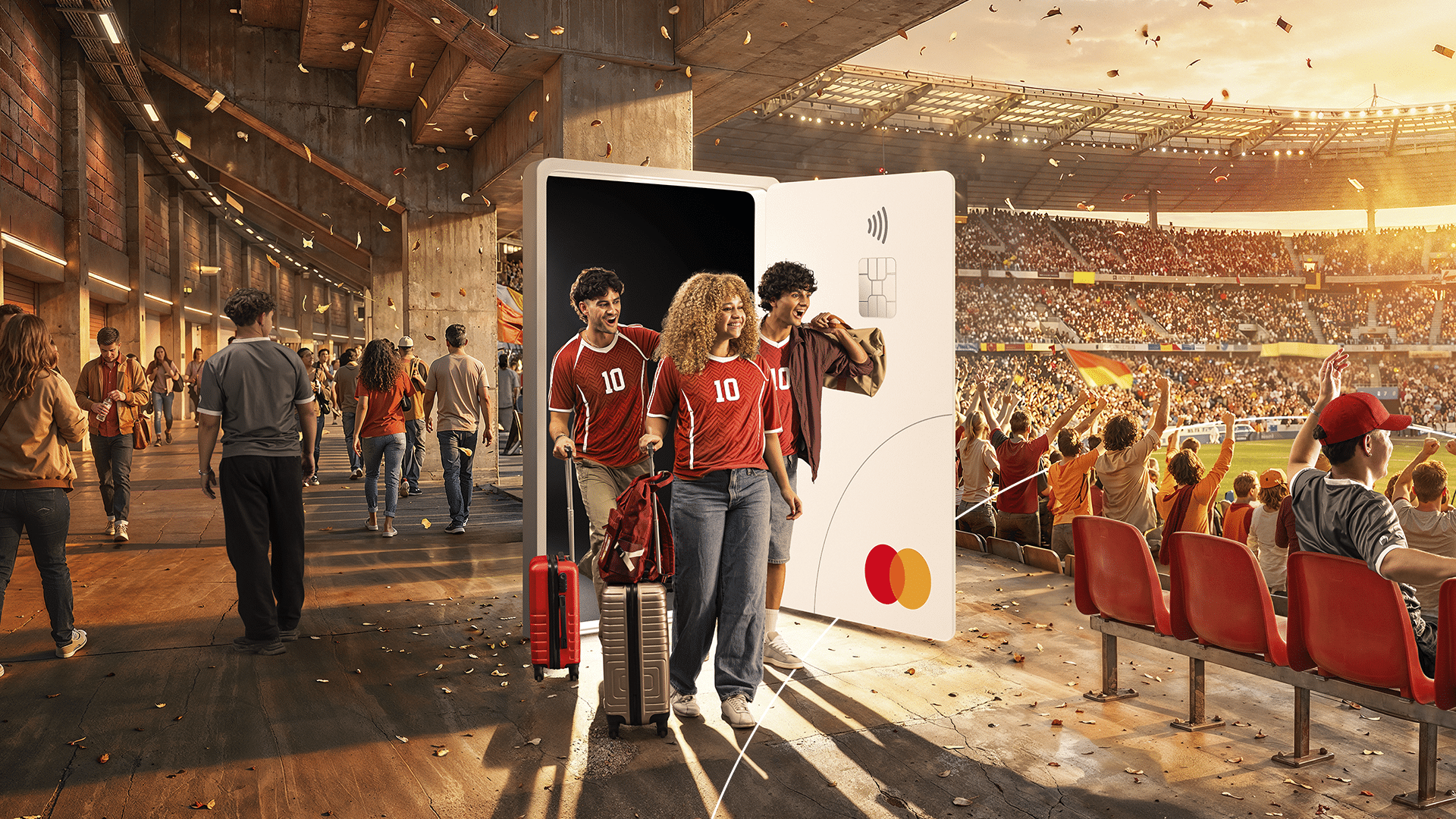 Mastercard lança promoção “Portas Premiadas” e transforma compras do dia a dia em experiências exclusivas focadas em 3 paixões: futebol, velocidade e música