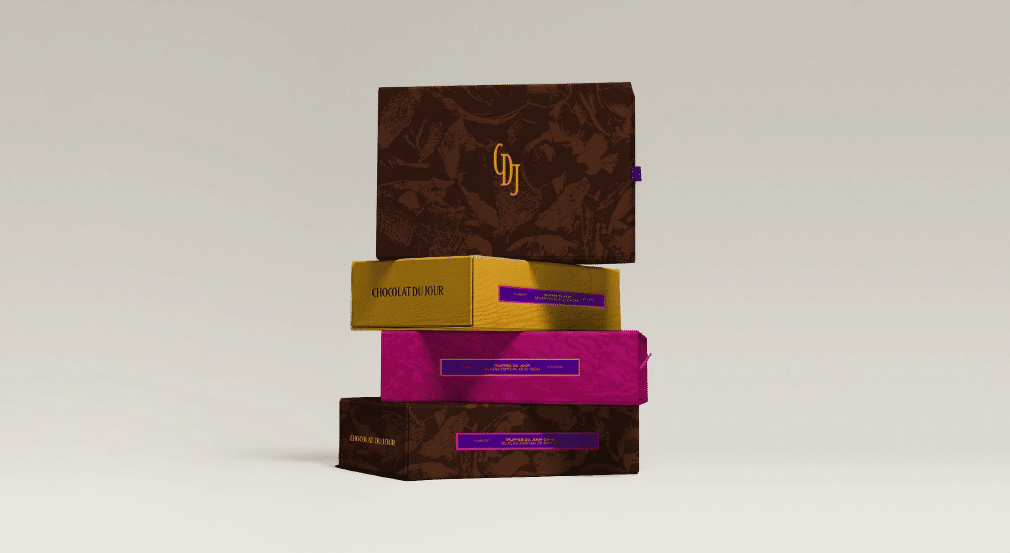 Rebranding da Chocolat du Jour: nova identidade visual e portfólio reorganizado