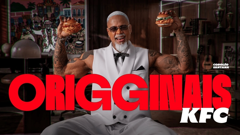 KFC escala Léo Santana como Coroléo em campanha da Lola\TBWA
