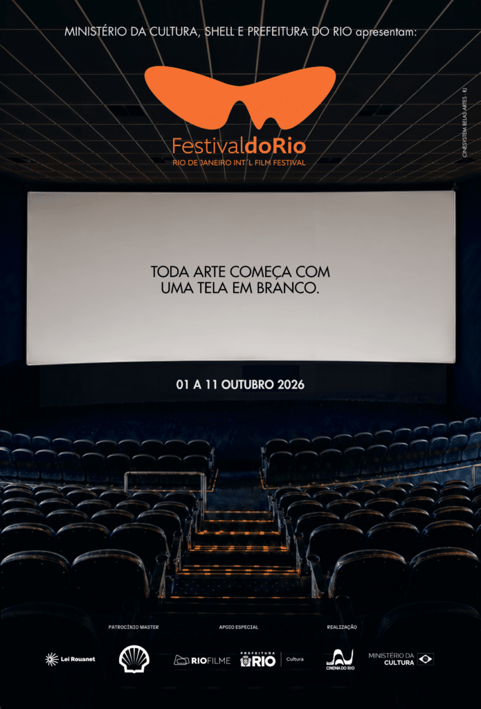 Festival do Rio 2026: campanha da Onzevinteum celebra a tela em branco