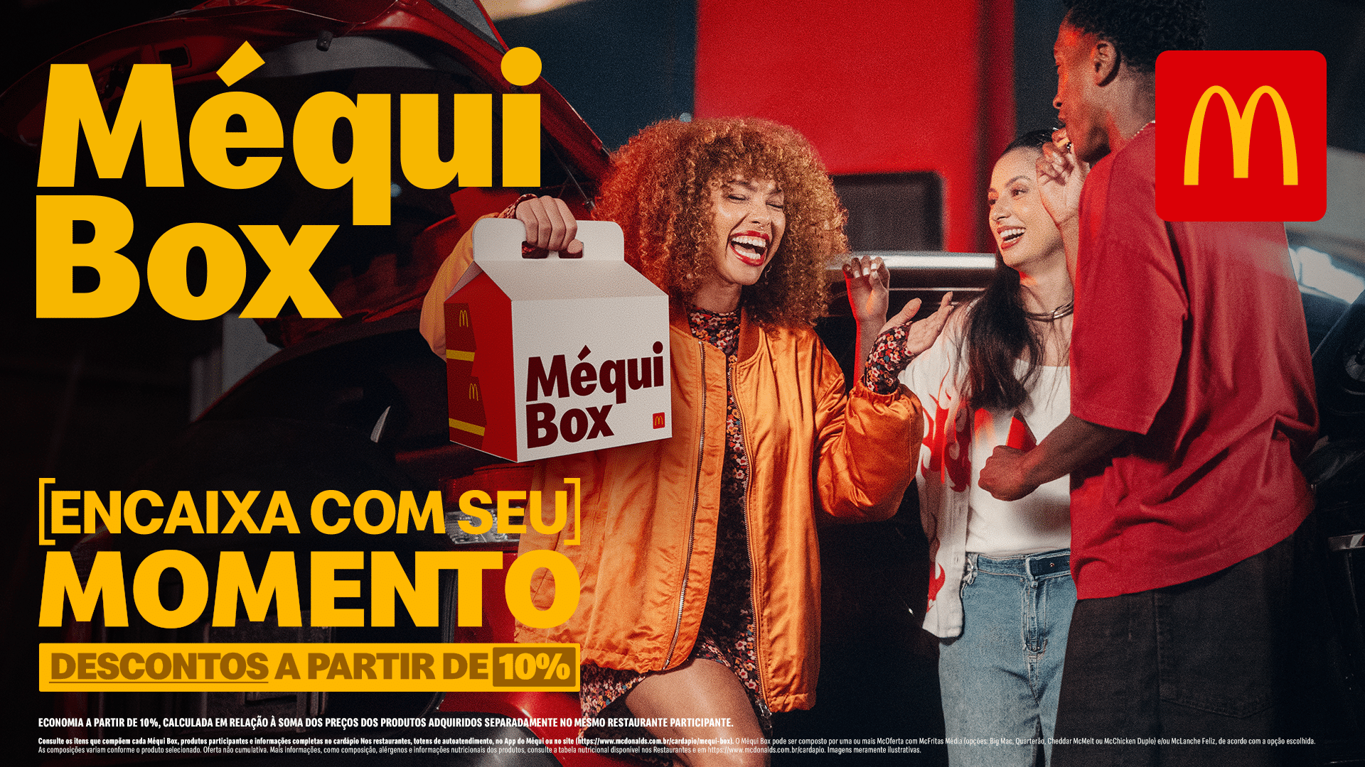 Méqui Box volta ao McDonald’s com combos para três ou quatro