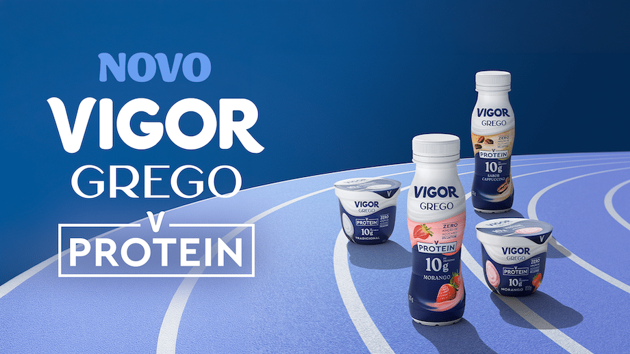 Vigor Grego Protein lança “Cremosidade no Modo Pro” pela Isla