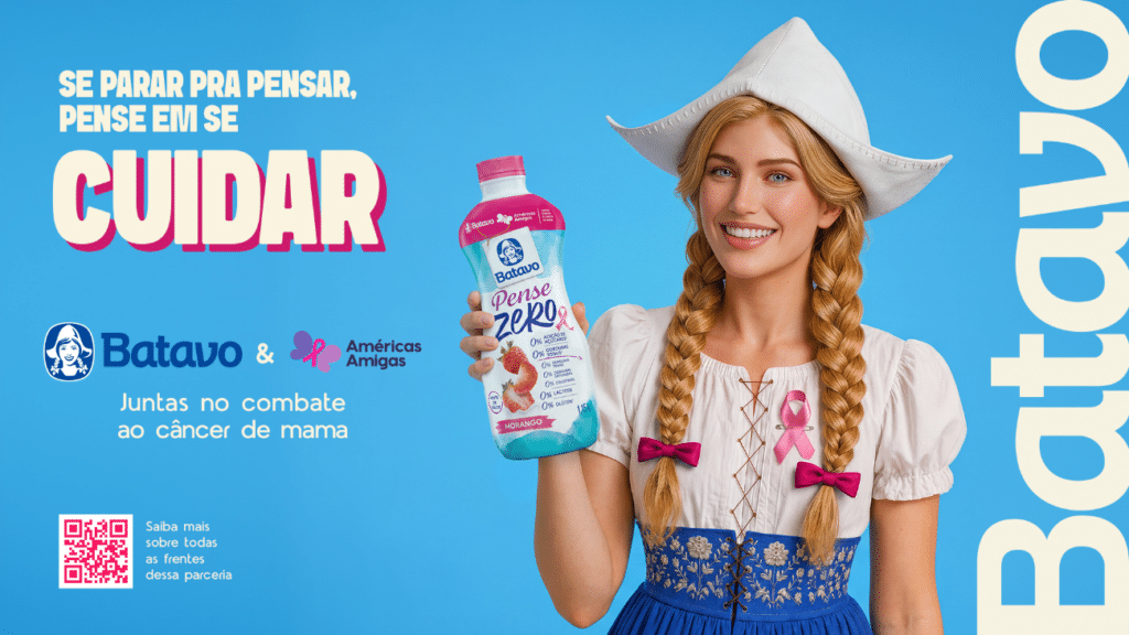 Batavo e Américas Amigas fazem campanha sobre câncer de mama
