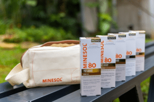 Minesol lança protetor solar facial FPS 80 com ação antissinais