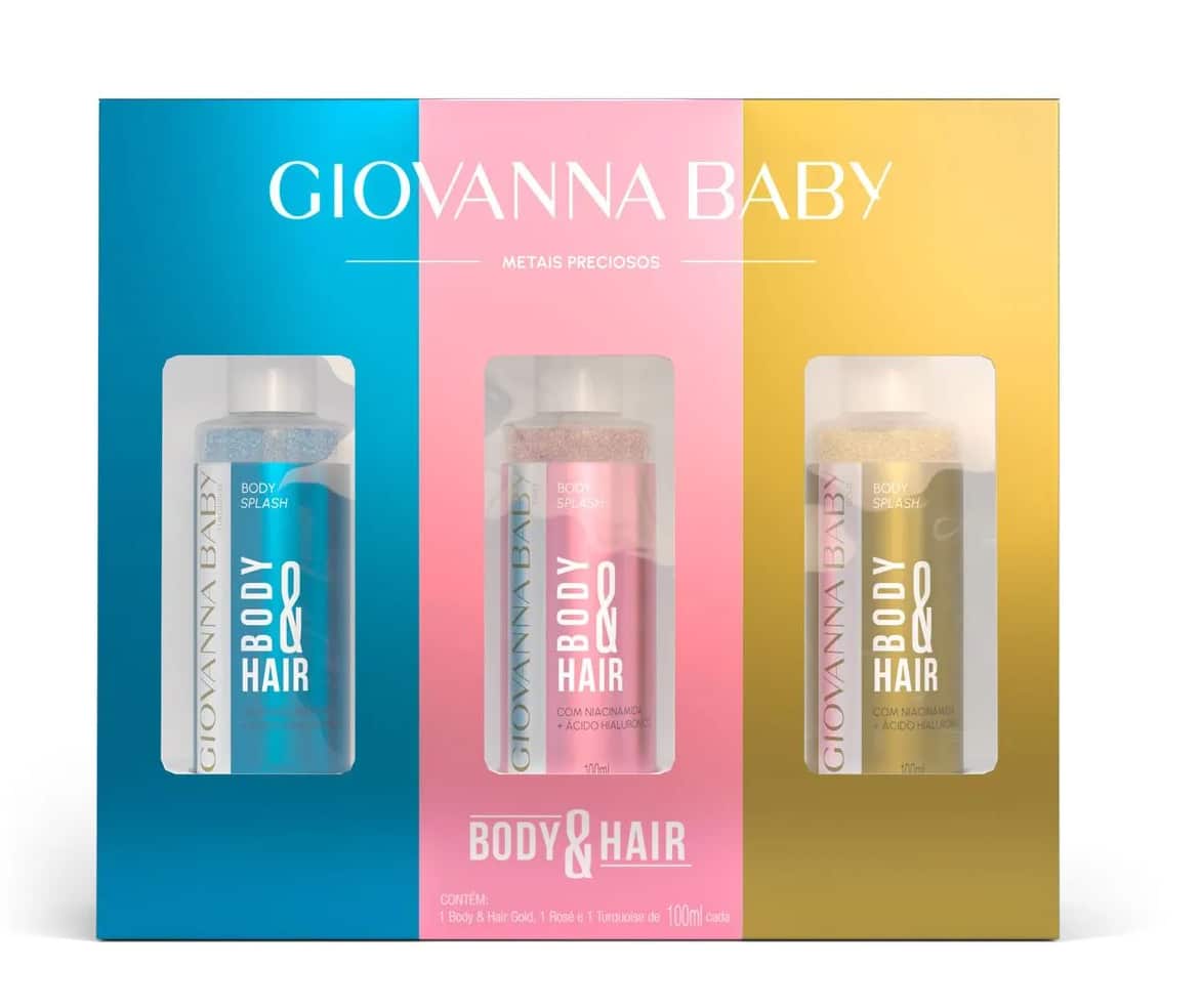 Giovanna Baby lança mini body splash em seis fragrâncias
