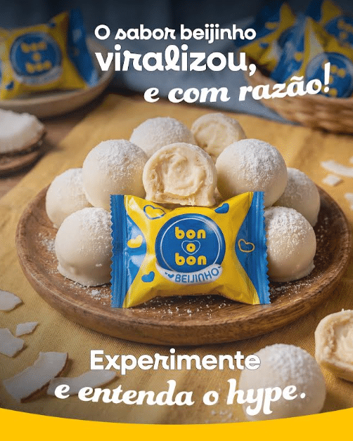 Arcor fabricou 130 milhões de Bon o Bon Beijinho em 2025