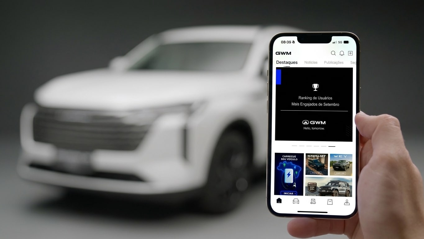 App My GWM dobra base em dez meses e chega a 200 mil usuários